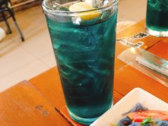-蝶豆花蓝面条