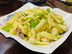 茭儿菜炒鸡蛋-广迎居老正兴菜馆