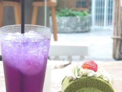 抹茶蛋糕-拾壹cafe·工作室