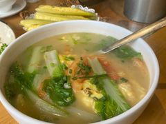番茄煎蛋汤-赤宴·川菜(玉林店)