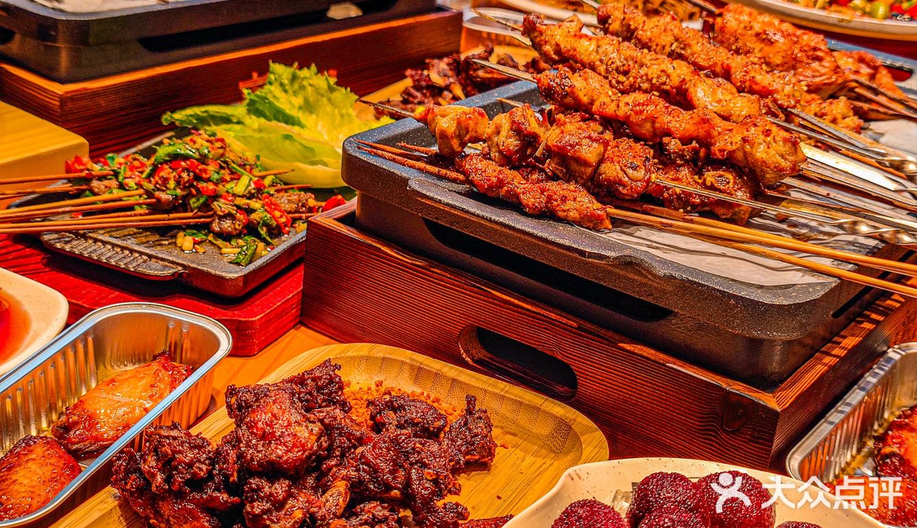象湖居然有苏尼特羊肉🐑丰屋烧烤象湖👍