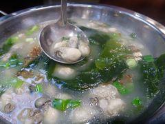 海带苗煮海蛎-鑫悦楼煎蟹·16年海鲜大排档