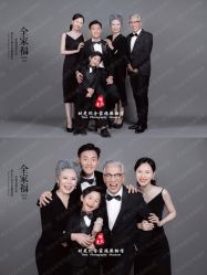 -时光纪亲子全家福照相馆(静安店母女写真父母纪念照)