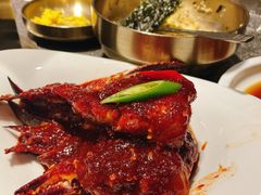 -草家酱蟹炭火烤肉店(珲春南路一店)