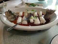 港式油浸鲈鱼128元-品湘宴·湖南宁乡菜