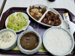排骨拼鸡腿肉饭饮料套餐-真功夫(联丰店)