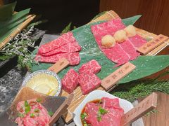 本日限定和牛五种组合-老乾杯和牛烧肉(王府中环店)