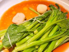 白灼菜心-绿茶餐厅(华联万柳店)