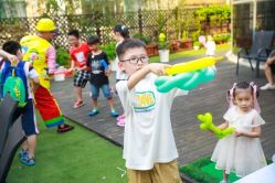 -小鲤鱼生日气球派对会场策划布置
