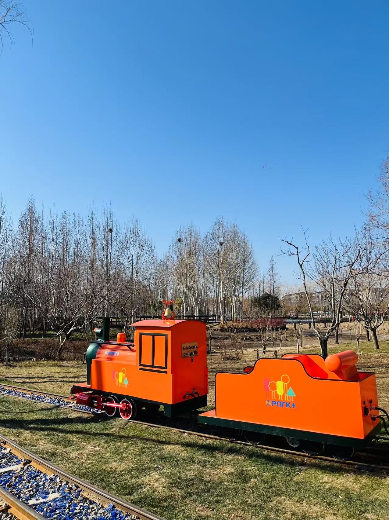 北龙湖湿地公园小火车