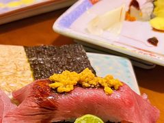 半熟和牛海胆寿司-隐月· 㐂和食屋(芝罘万达公馆店)