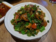 牛肝菌仙桃炒肉-树厨贵州菜(大十字店)
