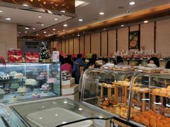 面包甜点陈列柜-长发西饼(临顿路店)