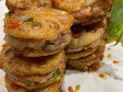 鹅肝酱煎酿藕饼-金枝玉叶上海人家食府(三里河店)