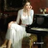 这油画🖼️中的美女,好美!!!