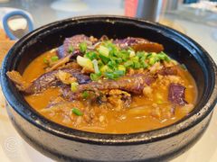 笋干菜茄子煲-吴记百家·私房菜·家宴(润园店)