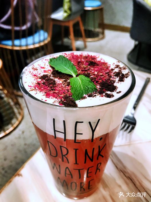 喰豆潗市 cho collector(合生汇店)特调玫瑰奶盖茶图片 - 第2305张