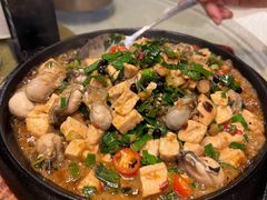 鐵板豆豉蚵仔-巷语私房料理(华一实业大厦店)