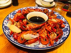 十三香龙虾-阿明烧烤·烤鱼·小龙虾(水清路店)