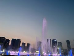 -大连星海广场音乐喷泉