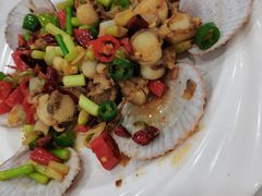 葱爆威海扇贝-郭姐·威海渔村(黄兴路店)