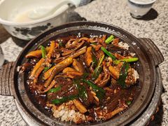 金牌响油鳝糊铁锅拌鸭油饭-南京大牌档(济南万象城店)