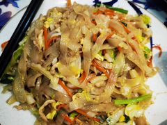 海鲜炒鱼面-王庄阿咪海鲜大排档(上下杭店)