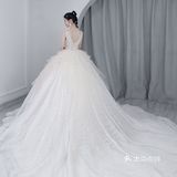 可爱又俏皮 🧚超仙双肩吊带婚纱来啦 