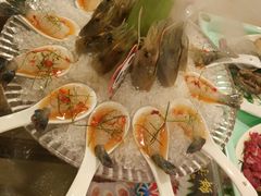 泰汁明虾生-尚竹阁冬瓜盅·18年地标美食(平洲店)