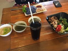 -蝶豆花蓝面条