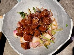 蒜香蜜汁排骨-绿茶餐厅(崇文门新世界店)