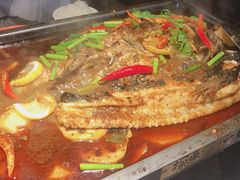 -探鱼·鲜青椒爽麻烤鱼(中天广场店)