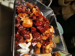 麦仁鲜蘑爆牛仔粒-弄堂里(西溪龙湖天街店)