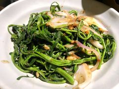 马拉盏炒通菜-大头虾越式风味餐厅(光明广场店)
