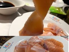 三文鱼刺身-领鲜活海鲜榴莲自助火锅(东门店)