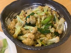 油渣有机花菜-关东小磨东北菜(上海长风大悦城店)
