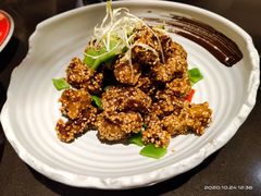 巧厨散炸芝麻羊-北京王府井希尔顿酒店·秦唐中餐厅Chynna
