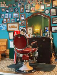 -小戈男士复古理发馆barber shop