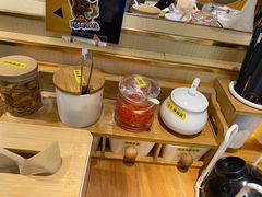 自助调料区-雷门拉面·现熬骨汤(凯德来福士店)