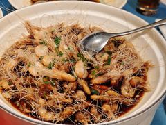 葱香油淋白虾-祝家花園(伯渎港店)