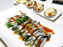 秋葵拌沙虫-黑明餐厅(白鹭洲店)