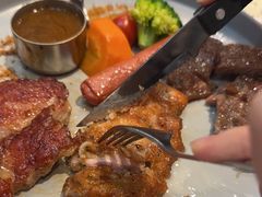 新宝大杂扒餐（配番茄汁）-新宝餐厅(流塘店)