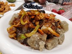 三鲜焖子-日月昇海鲜码头(开发区五彩城店)