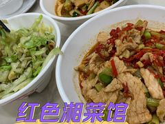 攸县香干炒芹菜-红色湘菜馆(春风店)