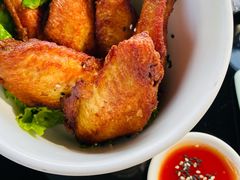 黑白芝麻鸡翅-Lets burger非常汉堡·环球风味(蓝色港湾店)