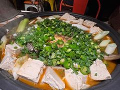 鲜青椒葱葱葱明烤鱼-探鱼·鲜青椒爽麻烤鱼(北京路天河城店)