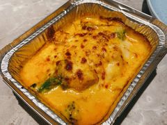 主厨葡式咖喱芝士焗鸡肉-必胜客(骡马市店)