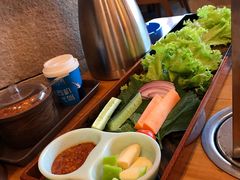 生菜拼盘-三千里韩式炭火烤肉(南八马路店)