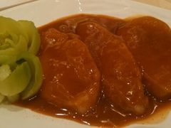 虾子扒泰国柚皮-金苑海鲜酒家(来魅力店)