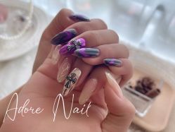 点击看大图 -Adore nail日式美甲美睫